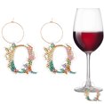 thumbnail image 1 of Etiquetas Anillo para Con Pintura Diamantes 2 Uds. Dijes Copas Vino, 1 of 9