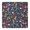 Bernese Mountain and, variant on Basset Hound Dog and Flower-1 Square Fitted Tablecloth with Elastic Edge,Square Table Cover,Washable Elastic Table Cover for Home Kitchen Party Decor 34"x34"