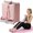 Pink, variant on Multifunction Pedal Resistance Band, Pedal Resistance Bands with Handles - 2026 New Elastic Rubber Exercise Band for Full Body Workout, Arm, Leg