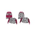 thumbnail image 2 of Toddler Cowgirl Outfit Girls Western Shirt Ruffle Sleeve Top Shorts Set Kids Denim Outfit, 2 of 9