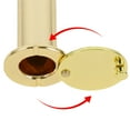 thumbnail image 3 of SOPOTUTU Peephole For Garage Door Metal Door Viewer Privacy Protection Golden 1pcs, 3 of 7