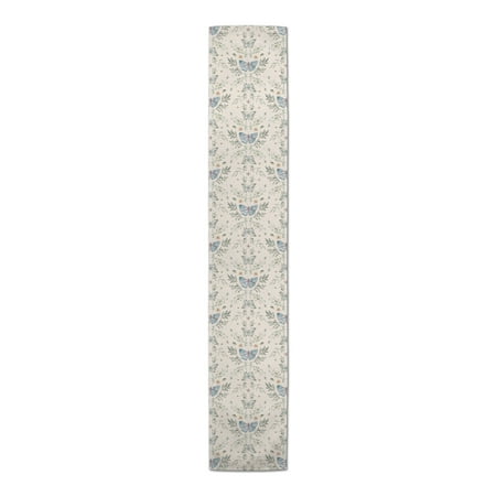 

Creative Products Cream Butterfly Pattern 16 x 90 Cotton Twill Table Runner