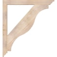thumbnail image 3 of Ekena Millwork 3 1/2"W x 40"D x 44"H Funston Traditional Smooth Bracket, Douglas Fir, 3 of 4