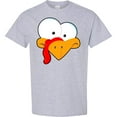 thumbnail image 3 of Inktastic Thanksgiving Goofball Turkey Face T-Shirt, 3 of 5