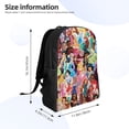 thumbnail image 4 of Commuter Daypack for Men and Women, Princess Style Art Inspired Graphic Bag, 4 of 6