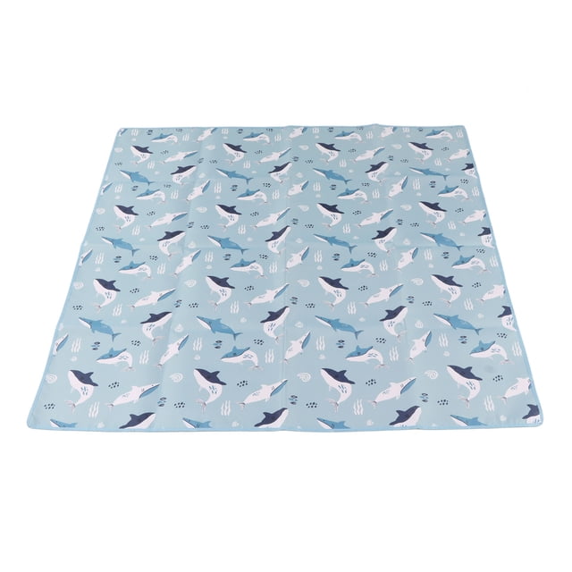 High Chair Mat, Waterproof Baby Play Mat Prevent Slip Easy Cleaning Large For Indoor