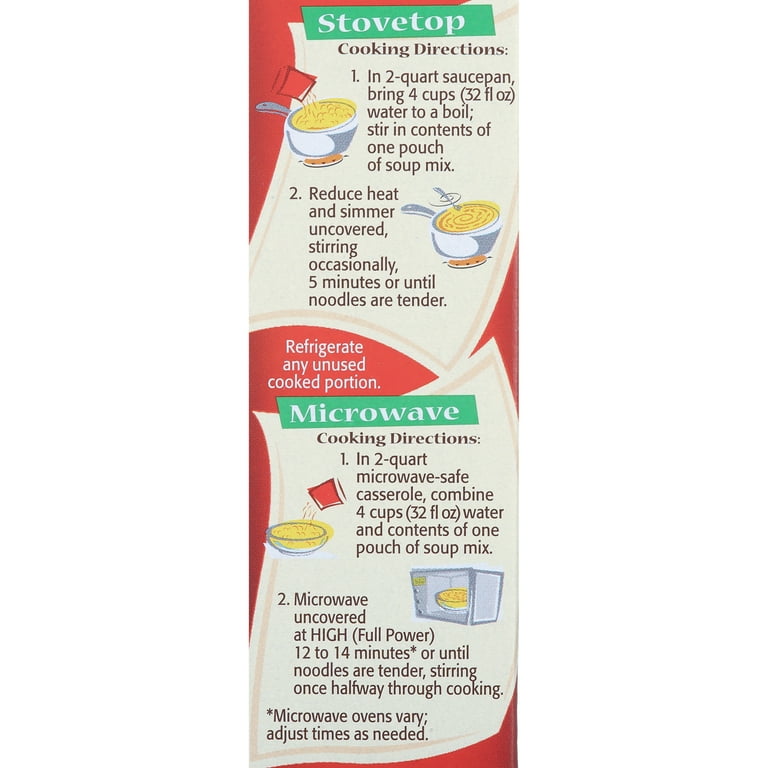 Lipton Noodle Soup with Chicken Flavor 4.09oz - Walmart.com