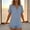 Light Blue, variant on Vrorvz Ladies Pajamas Set Short Sleeve Sleepwear Button down Pjs Soft 2 Piece Shorts Lounge Sets for Women