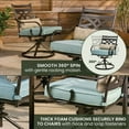 thumbnail image 6 of Hanover Montclair 5-Piece Patio Dining Set, 6 of 21