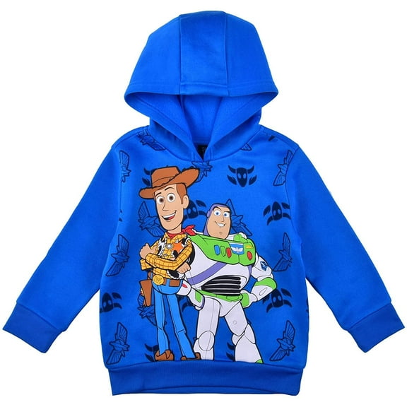 Disney Toy Story Pullover Hoodie for Kids, Woody and Buzz Hooded Sweater