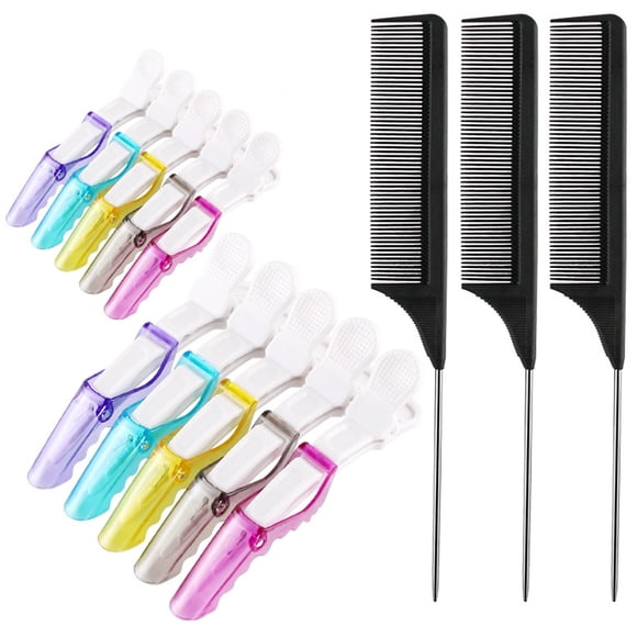 Hair Clips Stainless Steel Hair Salon Use Hair Styling 1 Set