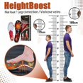 thumbnail image 3 of 1-6x SUGOOLA Infrared Therapy Orthopedic Arch Support Insoles Height Increase Shoes, 3 of 5