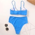 thumbnail image 6 of Afdoent Tankini Swimsuits For Women Two Piece Bikini With V Neck High Waisted Bathing Suit For Beach Pool Beach Swimwear 2026, 6 of 7