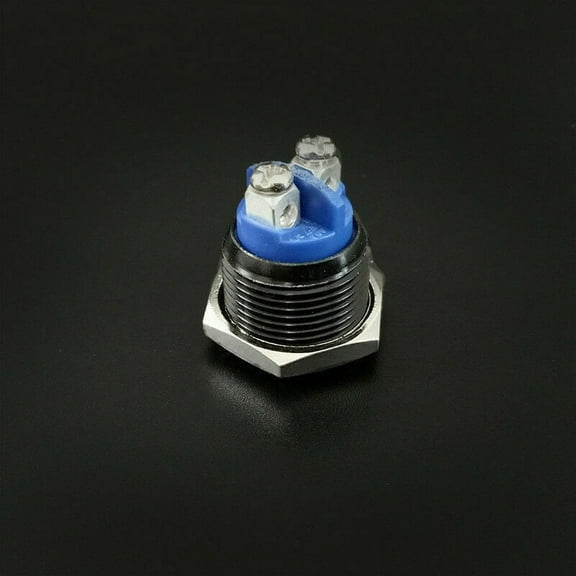 16Mm Push Button Momentary Reset Switch 12V Dc Car/Boat/Machine