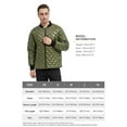thumbnail image 6 of Orolay Men's Down Bomber Jacket Short Lightweight Down Coat, 6 of 6