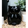 thumbnail image 4 of Wicca Witching Hour Feline Black Cat Kitten Essential Oil Warmer Candle Holder, 4 of 8