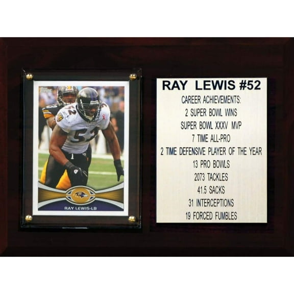 Baltimore Ravens 6'' x 8'' Plaque