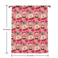thumbnail image 2 of Christmas Sack – 28" X 20" Canvas Gift Bag with Drawstring, Full Print Polyester Santa Sack, Durable Reusable Xmas Gift Bag for Holiday, Party & Storage, 2 of 5