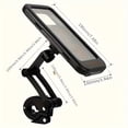thumbnail image 3 of PENGX 360° Rotation Universal Bike Motorcycle Phone Mount Holder  Waterproof and Adjustable  Perfect for Bicycle and Scooter Handlebars. Securely Holds Touch Screen Smartphones for Easy, 3 of 6