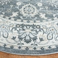 thumbnail image 3 of SAFAVIEH Isabella Kiana Oriental Area Rug, Grey/Cream, 8' x 8' Round, 3 of 8