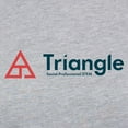 thumbnail image 3 of CafePress - Triangle Tagline Horizontal Long Sleeve T Shirt - Womens Baseball Tee, 3 of 4