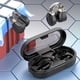 thumbnail image 1 of Auriculares Bluetooth con clip, no intraaurales, estuche de carga con pantalla de batería, 1 of 9