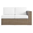 thumbnail image 6 of Modway Convene 4-Piece Outdoor Patio Furniture Set in Cappuccino White, 6 of 10