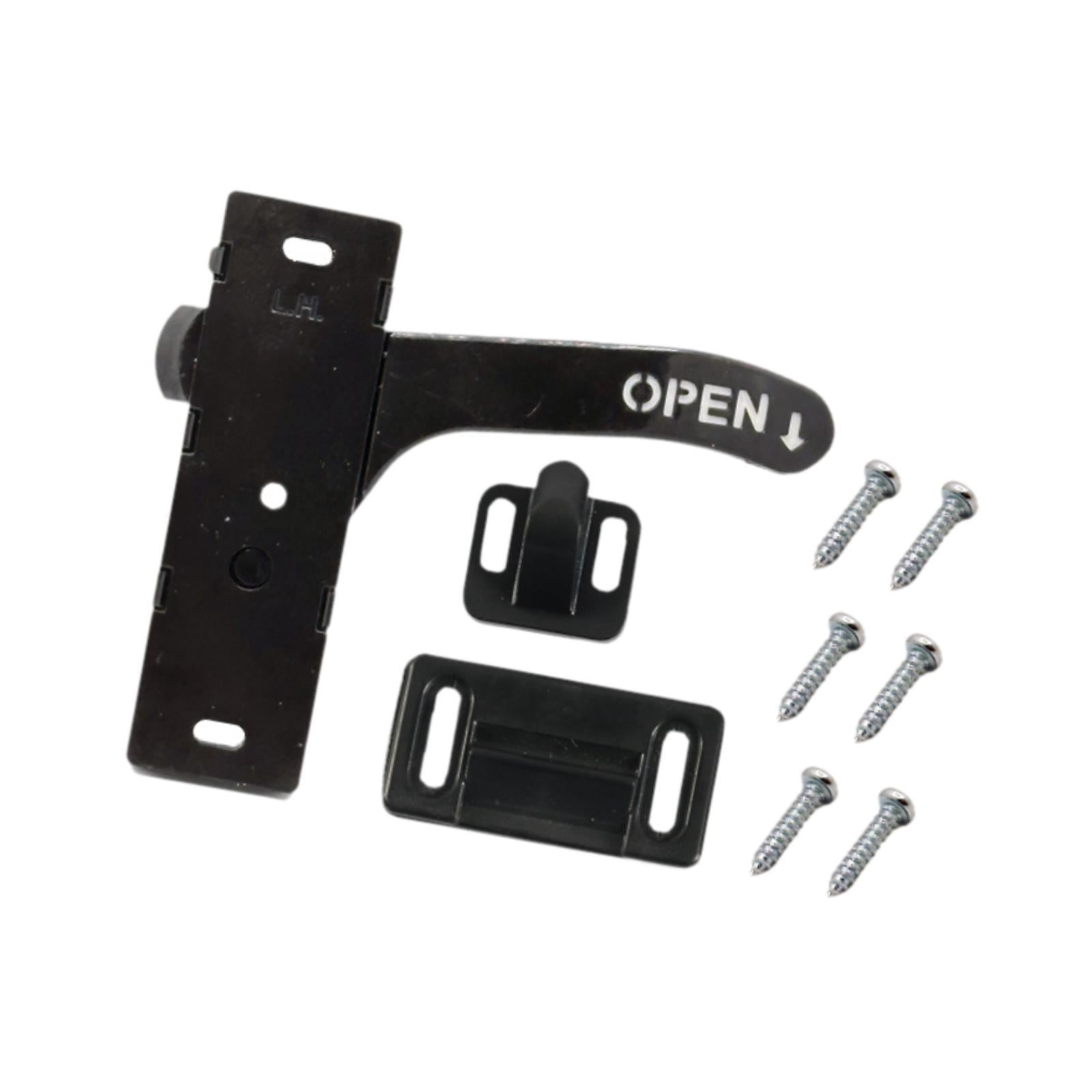 Wzmzjy Car Screen Door Latch Set Heavy Duty Easy Installation RV Accessories for Inside Left handle