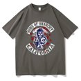 thumbnail image 1 of SAMCRO Sons of Anarchy Print T-shirt Summer Short Sleeves Sw, 1 of 2