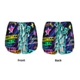 thumbnail image 3 of KLL New York City Pattern Shorts Women,Athletic Shorts High Waisted Running Shorts Pocket Sporty Short Gym Elastic Workout Shorts-Large, 3 of 7