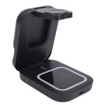3 en 1 Chargeur magnétique sans fil, Space Enregistrement de chargeur sans fil multifonctionnel avec plusieurs protections pour téléphone mobile