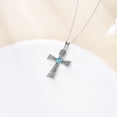 thumbnail image 2 of Ankh Necklace 925 Sterling Silver Cross Pendant Egyptian Jewelry Gifts for Women, 2 of 6