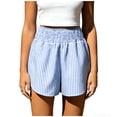 thumbnail image 2 of MLCDZ Women's Athletic Shorts Elastic High Waisted Running Short Pocket Sporty Shorts Gym Workout Shorts Suitable for Mountain Climbing, 2 of 6