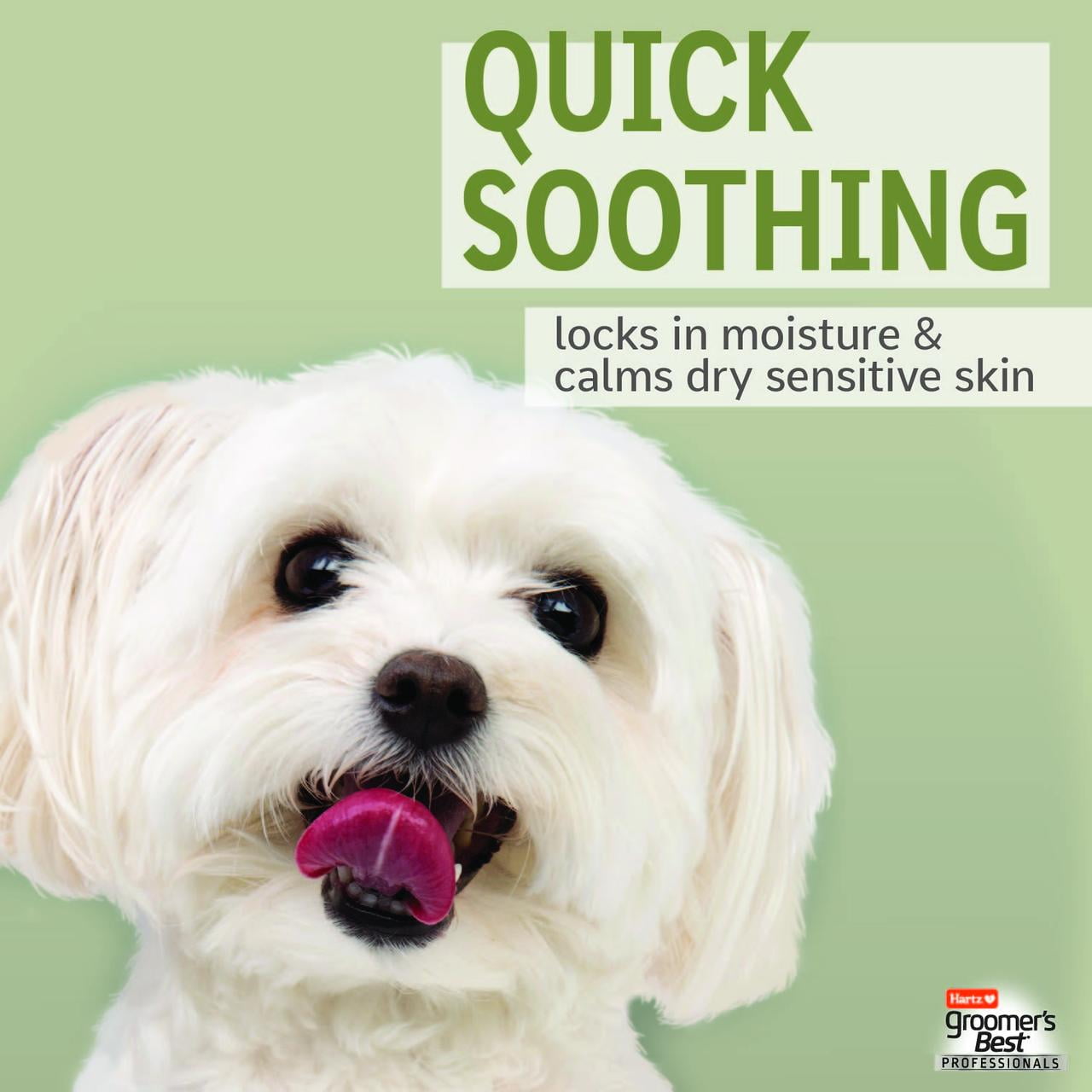 (3 pack) Hartz Groomer's Best PROFESSIONALS Itch Soothing Dog Shampoo, 18 fl oz.