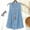 *Light Blue, variant on ClodeEU Women's Scoop Neck Sleeveless Chiffon Tank Top ,Double Layers Casual Blouse Tunic Red,Womens Plus XL