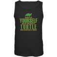 thumbnail image 1 of Always Be Yourself Turtle Mens Tank Top Black SM, 1 of 1