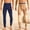 a_Navy, variant on Men's Thermal Underwear Bottom Soft Comfy Long Johns Pants Men Winter Warm Base Layer Lightweight Leggings XL-4XL(Available in Big & Tall) Navy 3X-Large
