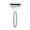 Purple, variant on Riousery Pet Deshedding Brush 2 in 1 Dematting Tool Undercoat Rake Comb for Dogs & Cats, Small Size Red (7.48 inches / 19 cm), Effective Grooming Tool for Knots & Tangled Hair, Reduces Shedding