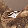 thumbnail image 3 of Forever Jewels 1Ct Oval Cut Moissanite Womens Engagement Ring 14K Yellow Gold Plated, 3 of 5