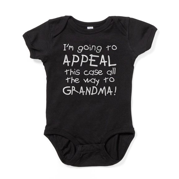 CafePress - Appeal Grandma - Cute Infant Bodysuit Baby Romper - Size Newborn - 24 Months