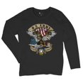 thumbnail image 5 of US Army Eagle Women's Long Sleeve T-shirt 250 Years Anniversary American Veteran DD 214, 5 of 7