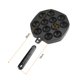thumbnail image 5 of Molde de aluminio antiadherente para parrilla Takoyaki de 12 cavidades color negro para horno de pulpo, albóndigas para el hogar y el comedor LYUMO Freídoras, 5 of 6