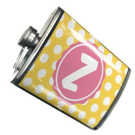 

NEONBLOND Flask Monogram Z Yellow Polka Dots