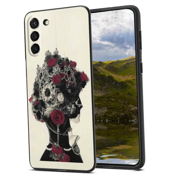 Queen-Elizabeth Phone Case, Degined for Samsung Galaxy S23+ Plus Case Men Women, Flexible Silicone Shockproof Case for Samsung Galaxy S23+ Plus