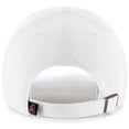 thumbnail image 2 of 47 MLB White Team Color Primary Logo Clean Up Gorra con correa ajustable Adulto Talla única - Tampa Bay Rays Blanco, 2 of 3