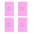 thumbnail image 1 of Soidarity Bolsa de cubierta de máscara de moda de 4 piezas, soporte portátil para mascarilla, caja de almacenamiento para mascarilla bucal, cajas para Escalada rosado 4 piezas Soidarity OD000041-03B, 1 of 6