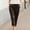 *Brown, variant on ClodeEU Women's Linen Blend Drawstring Wide Leg Pants,Loose Fit Casual Capri Pant White,Womens Plus XL