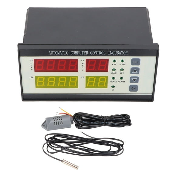 Controlador de Temperatura de la incubadora NikouMX Controlador automático Incubadora automática y precisa