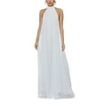 thumbnail image 1 of SAYOO Womens Sexy Halterneck Jumpsuit Mameluco de gasa Verano sin mangas Sin espalda Suelta Pierna ancha Pantalón largo Mono Overoles Traje de club Monos SAYOO Sencillo, 1 of 7