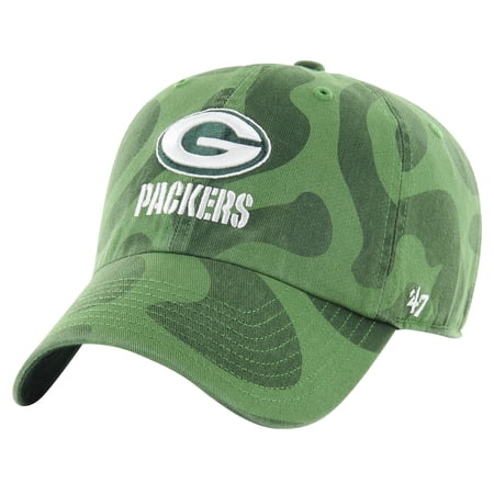 Women s 47 Green Green Bay Packers Freeform Clean Up Adjustable Hat